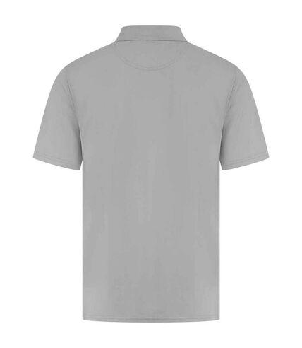 Polo homme argenté Henbury