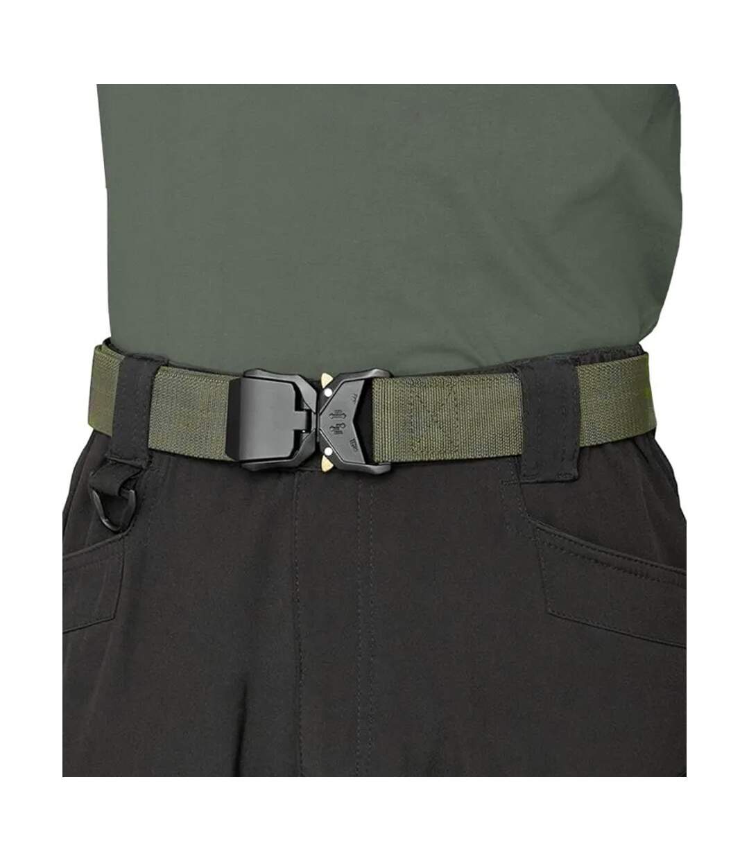 Ceinture D555 Dale Homme Vert Kaki Duke-4