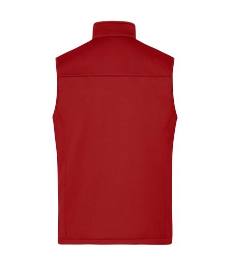 Veste Sans Manches Homme Rouge James And Nicholson
