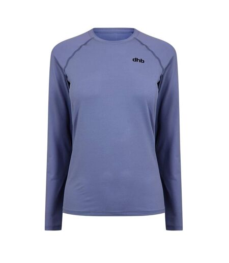 Haut Manches Longues Motif/style Uni Aeron 2.0 Femme Lavande Gris Dhb