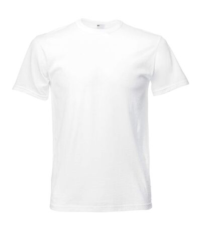 Mens Short Sleeve Casual T-Shirt (Snow)