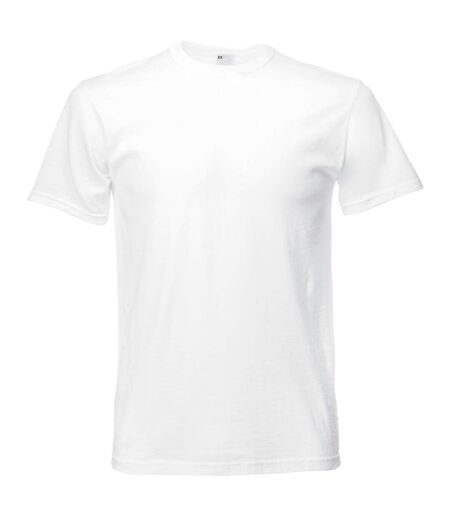 Mens Short Sleeve Casual T-Shirt (Snow) - UTBC3904