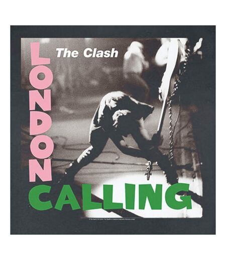 Amplified Womens/Ladies London Calling The Clash T-Shirt (Charcoal)
