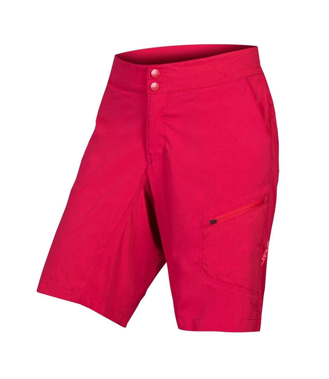 Cuissard De Cyclisme Hummvee Lite Femme Rouge Rose Endura-1