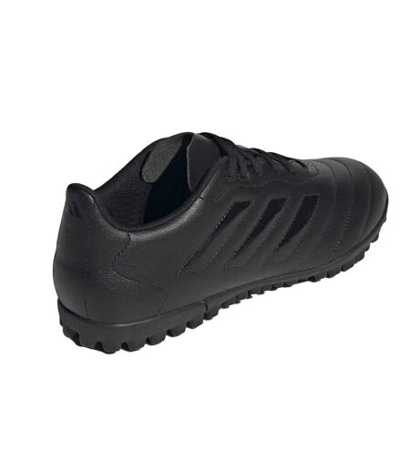 Mens Goletto Viii 3 Stripes Leather Artificial Ground Football Boots Black Adidas