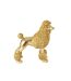 Statue Caniche Debout Trina 79cm Doré-2