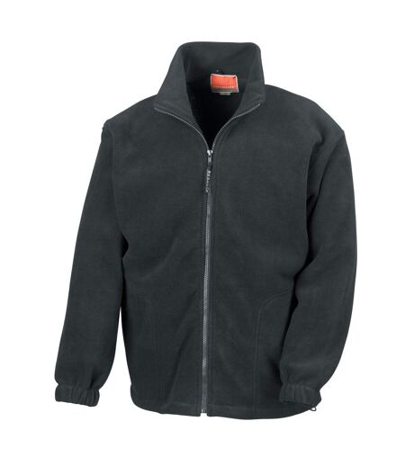 Result Unisex Adult Polartherm Fleece Jacket (Black) - UTRW10136