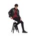 T-shirt Designed Gameday Homme Rouge Adidas-1