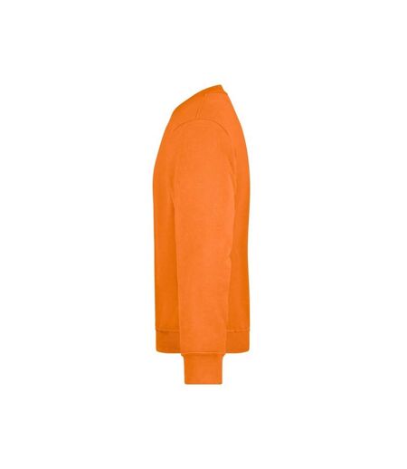 Sweat Workwear Adulte Orange James And Nicholson