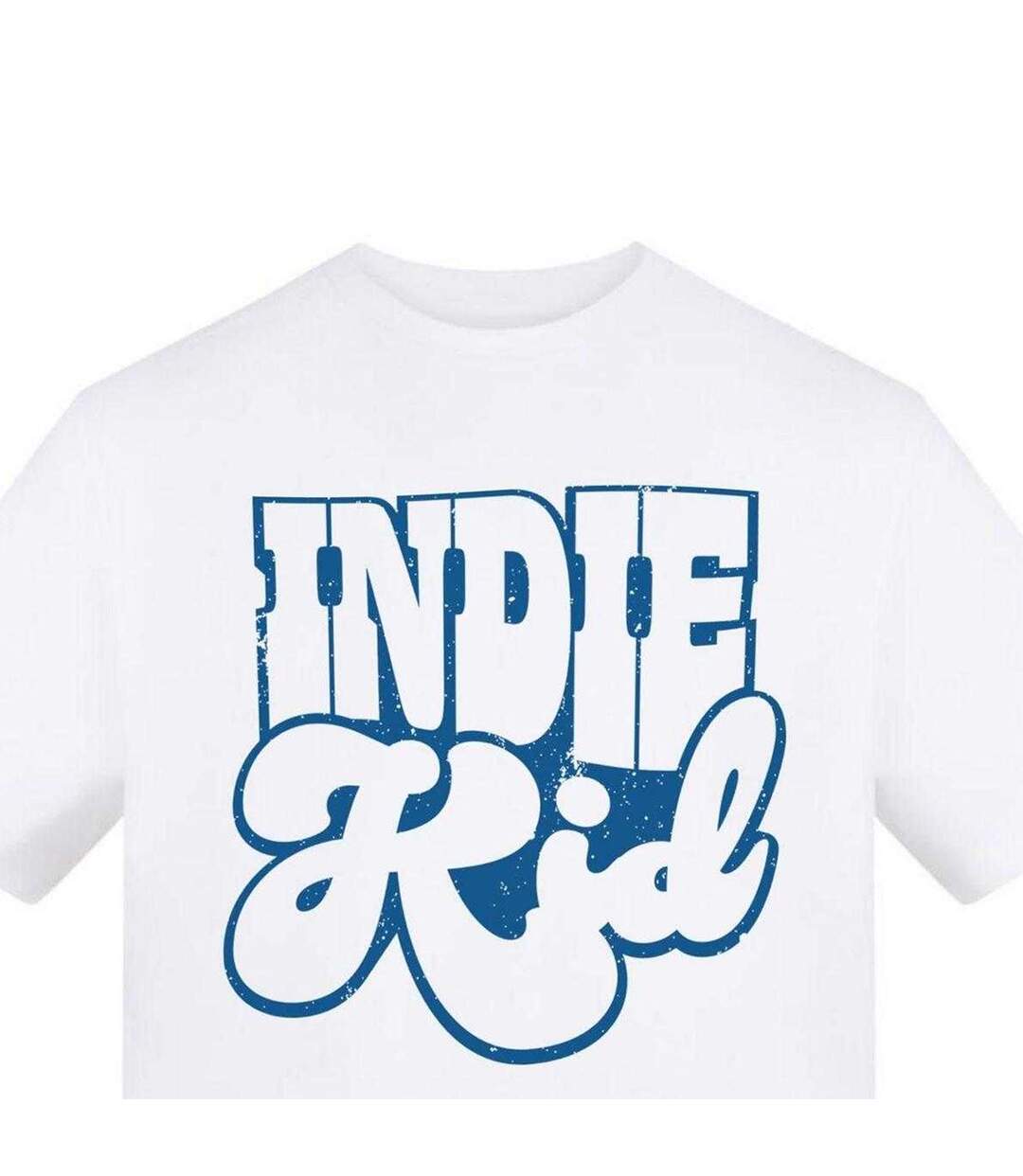 T-shirt Indie Kid Homme Blanc AWD-3