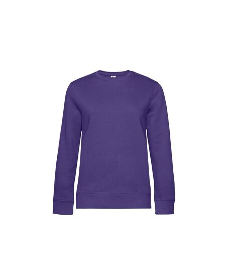 Sweat À Col Ras-du-cou Queen Womens/ladies Violet B&C