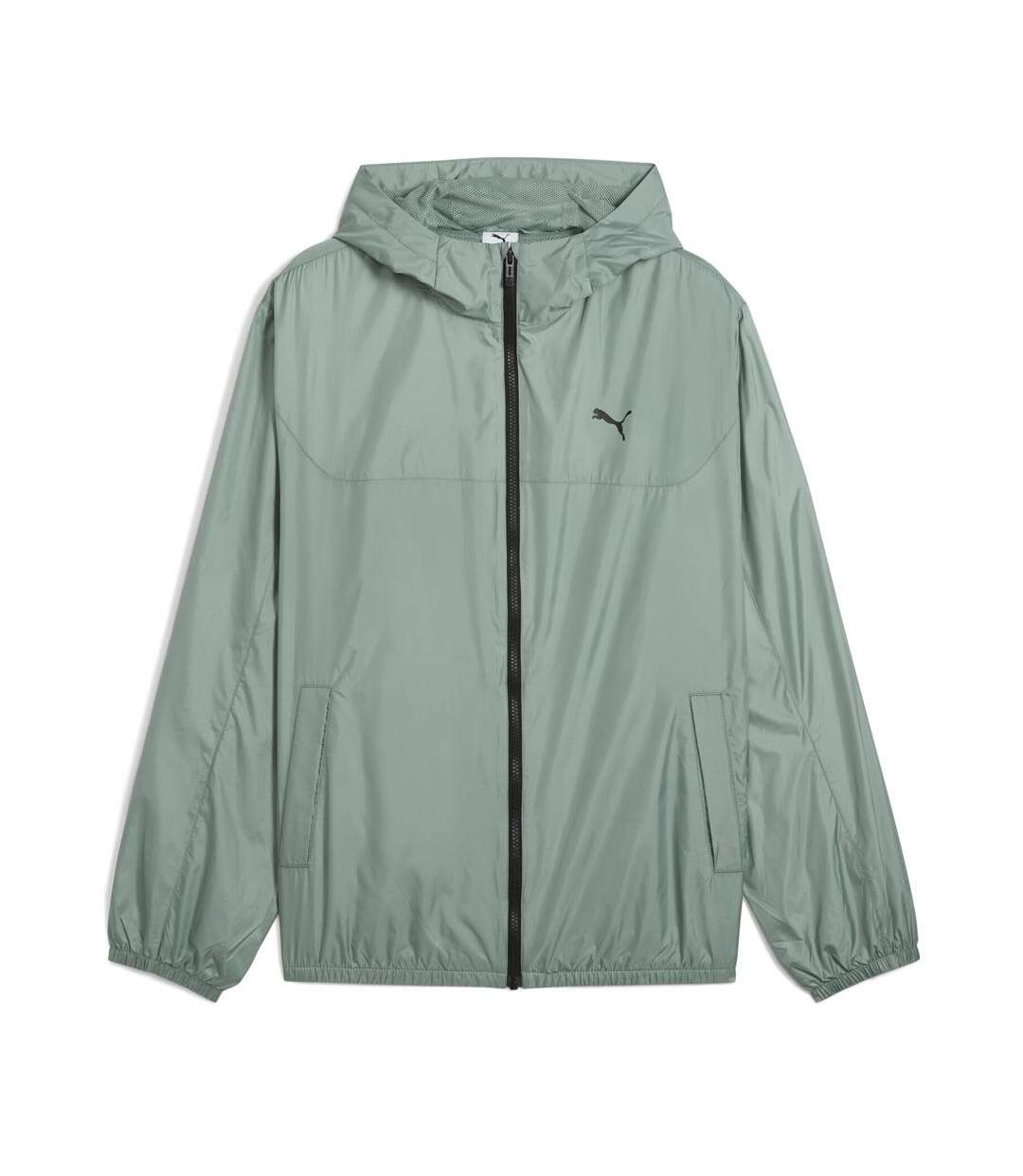 Veste verte homme puma ess regular windbrea-1