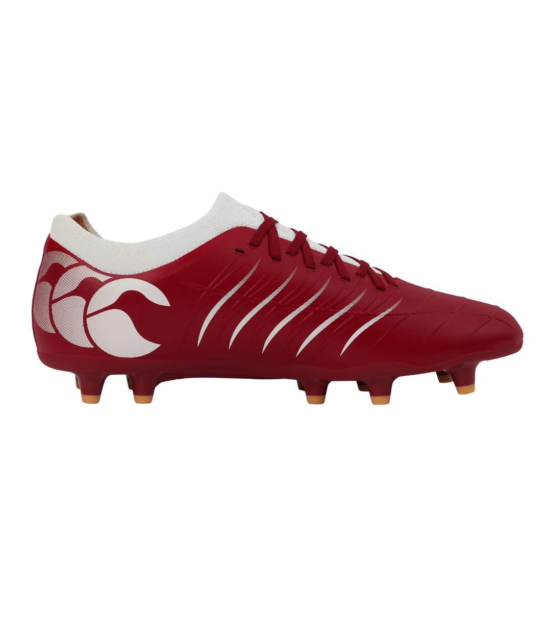 Unisex Adult Phoenix 2.0 Team Synthetic Leather Firm Ground Rugby Boots Tangerine Tango Canterbury-4