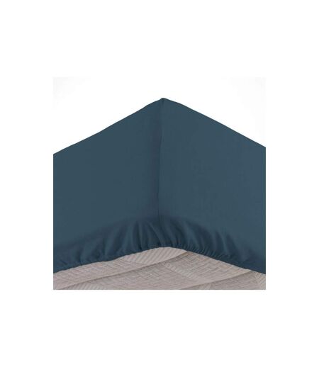 Drap Housse Jersy 160x200cm Bleu Nuit