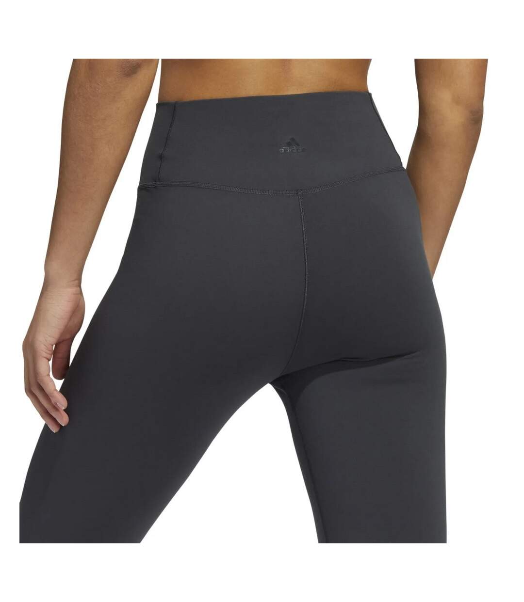 Legging 7/8 luxe studio femme gris Adidas-4