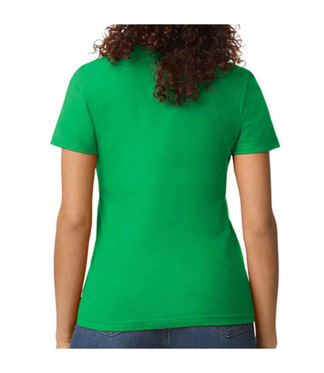 T-shirt femme vert vif Gildan