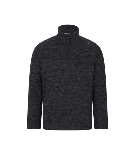 Mens Snowdon Ii Fleece Top Black Mountain Warehouse
