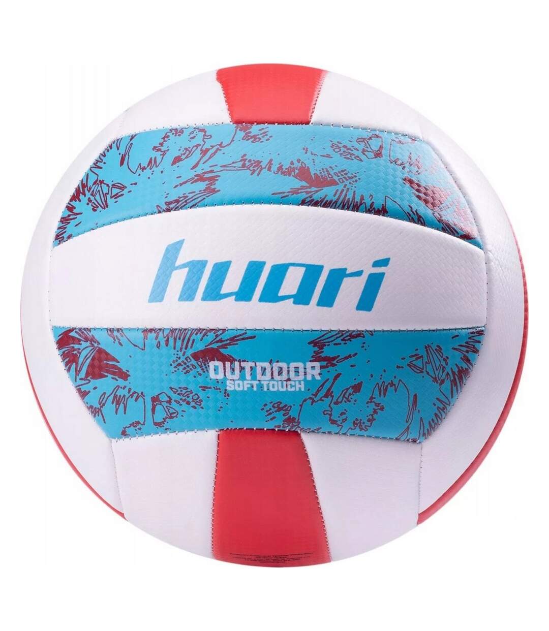 Ballon De Volley-ball Palmis Taille 5 Bleu Blanc Rouge Huari-1