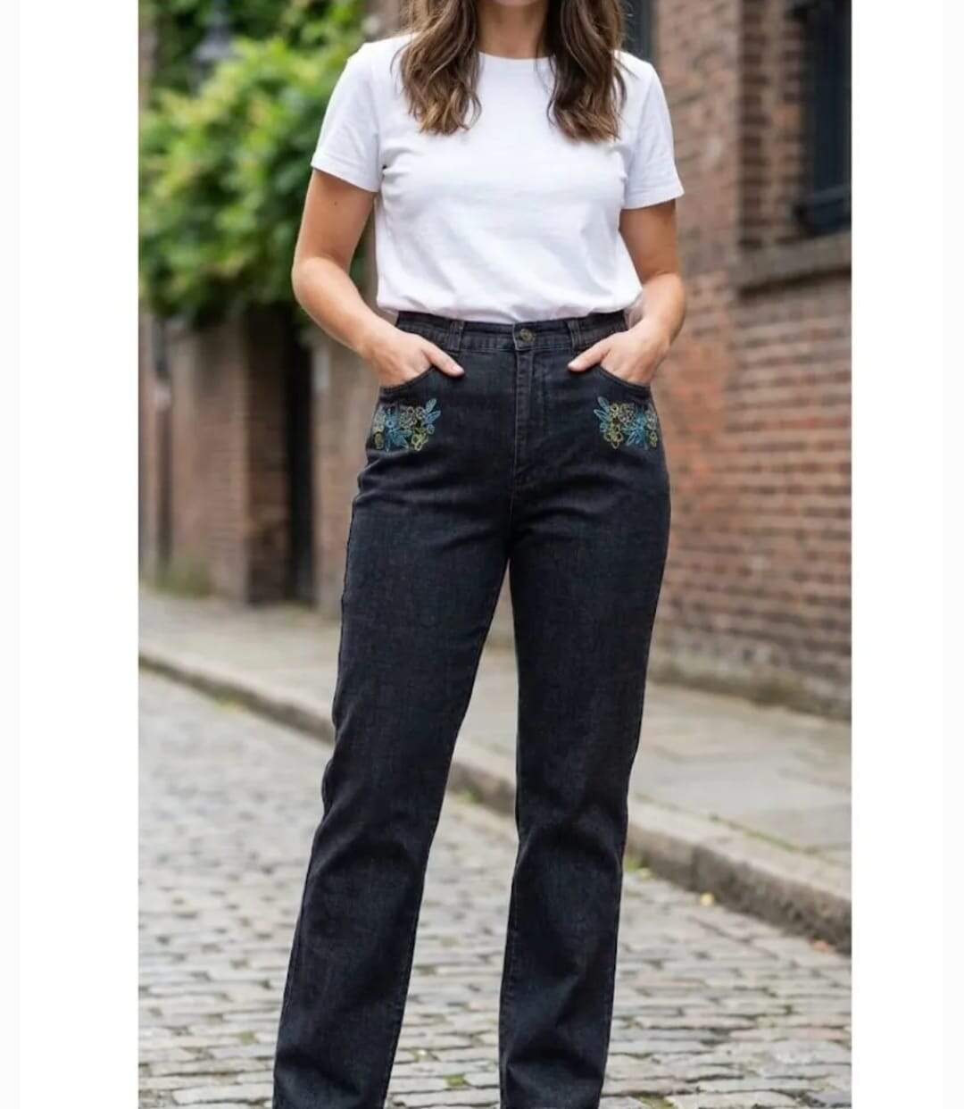 Jean Femme Mayflower Bleu Stone Stretch - Coupe Moderne-1