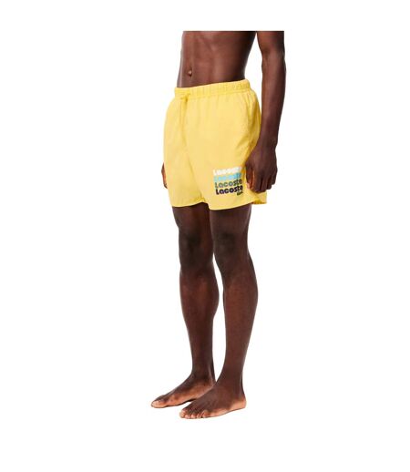 Short De Bain Homme Jaune Lacoste