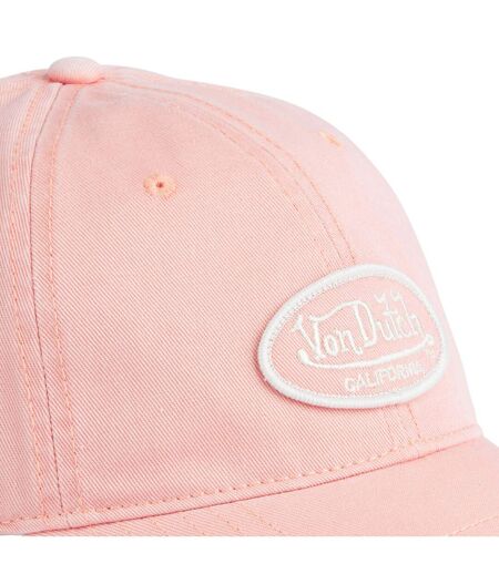 Casquette dad cap en sergé de coton avec patch brodé Log Vondutch