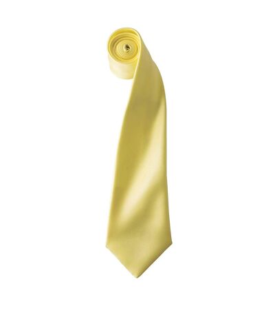 Premier - Cravate unie - Homme (Citron) (Taille unique) - UTRW1152