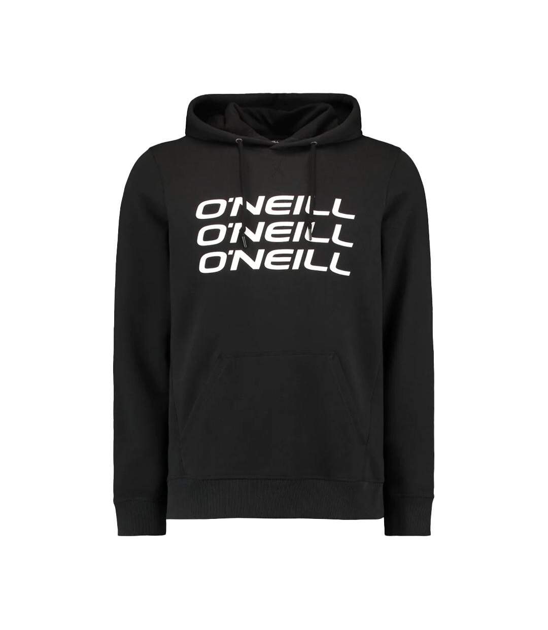 Sweat à Capuche Noir Homme O'Neill Triple Stack - L-1