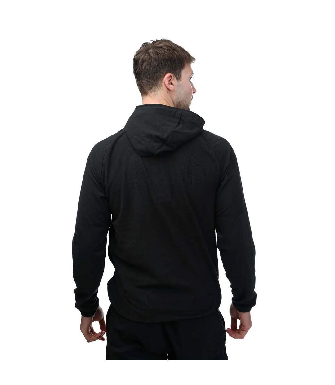 Mens Kearsage Polartech Quarter Zip Fleece Top Black Timberland-2