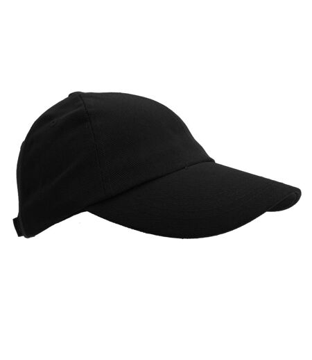 Casquette Unie Style Pro Adulte Unisexe Noir Result
