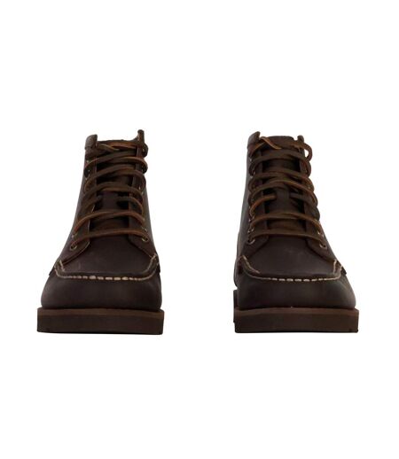Derbie Montante Cuir Sebago Tala Mid Crazy Horse