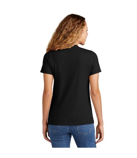 Gildan Womens/Ladies CVC Soft Touch T-Shirt (Pitch Black)
