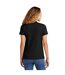 Gildan Womens/Ladies CVC Soft Touch T-Shirt (Pitch Black) - UTPC5354