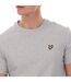 T-shirt Style Uni Homme Gris Lyle & Scott-4