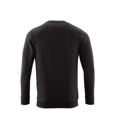 Mens Crossover Sweatshirt Deep Black Mascot