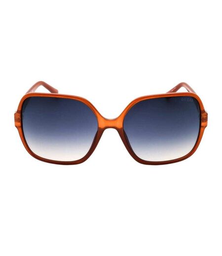 Lunettes De Soleil Motif/style Dégradé Femme Taille Unique Marron Clair Bleu Guess