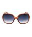 Lunettes De Soleil Motif/style Dégradé Femme Taille Unique Marron Clair Bleu Guess-2