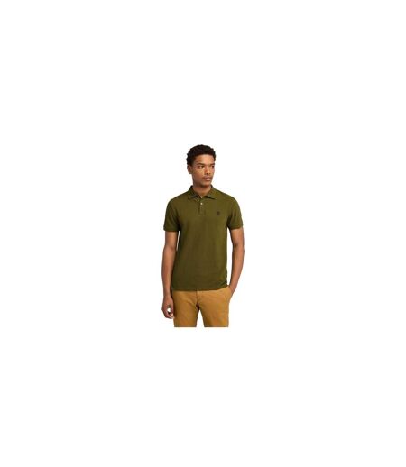 Polo Manches Courtes Oyster River Homme Olive Timberland