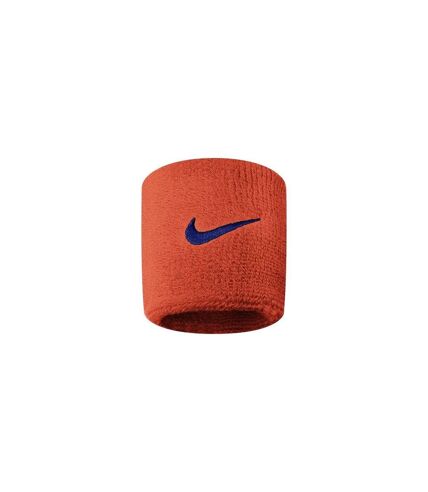 Nike Swoosh Wristband (Orange) (One Size)