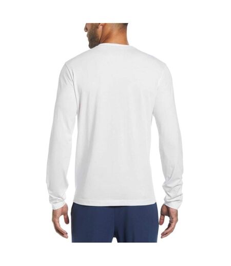 T-shirt Manches Longues Homme Blanc Vif Original Penguin