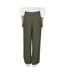 Pantalon en lin kaki femme jdy say - 34-2