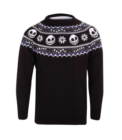 Nightmare Before Christmas Unisex Adult Jack Skellington Sweatshirt (Multicolored) - UTHE1836