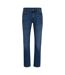 Mens Denim Straight Leg Jeans Medium Blue Boss-1