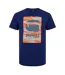 Mens Camo Box Cotton T-shirt Ballad Blue G-Star-1