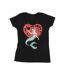 Disney T-shirt en coton Femme/Ladies The Little Mermaid Love Daddy (Noir) - UTBI26334-1