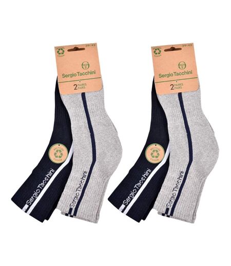 Chaussettes QUARTER SERGIO TACCHINI Lot de 4 Paires