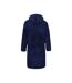 Mens D555 Newquay Hooded Kingsize Dressing Gown Navy Duke-3