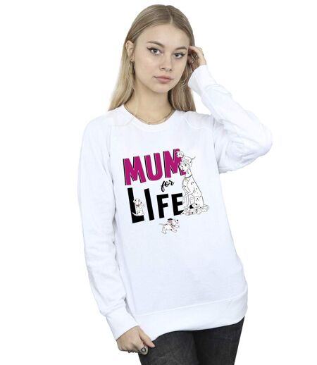 Disney - Sweat DALMATIANS MUM FOR LIFE - Femme (Blanc) - UTBI20160