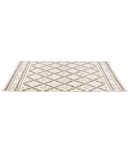 Tapis rectangulaire ethnique Mirage - L. 170 x l. 120 cm - Beige