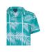 Chemise Motif/style À Motifs Homme Bleu Sarcelle Bench-3