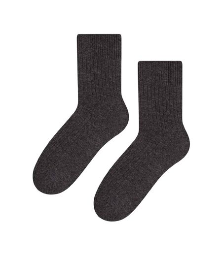 Steven - 1 Paire Homme Chaussettes Laine Mi-mollet Hiver Chaudes